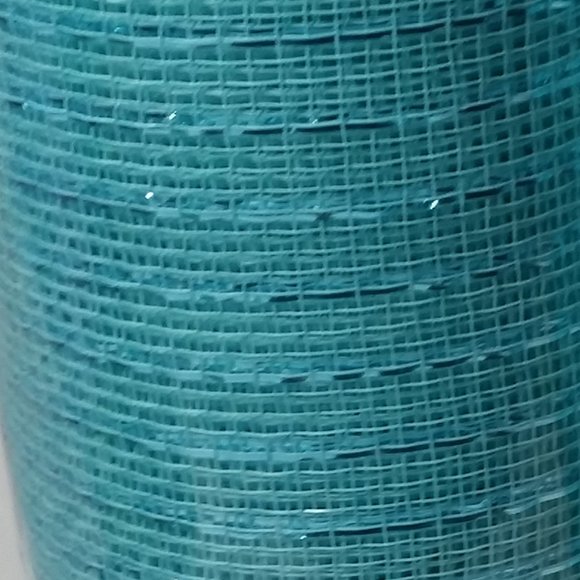 Blue Deco Mesh 2 Rolls Crafts Wreaths 10" 10 Yard - Picture 1 of 5